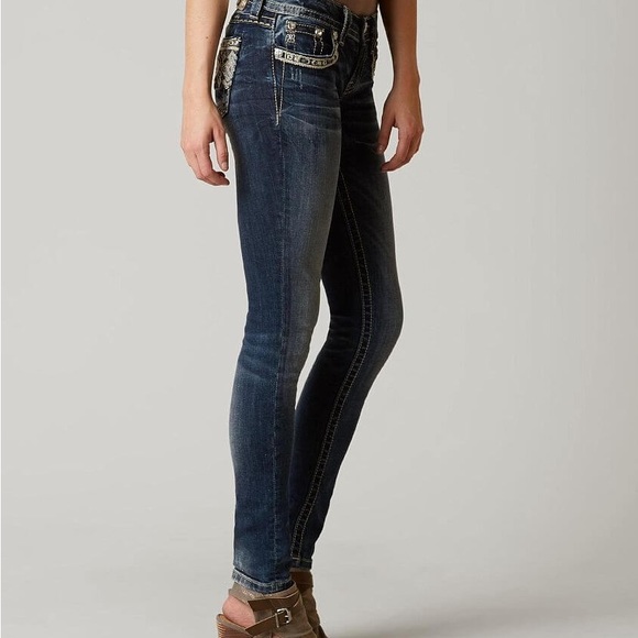 🌸Like New🌸 Miss Me Standard Skinny Stretch Jean Sz 26 - Picture 7 of 7